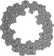 Actual product image Rayher Punching template: Negative flower wreath, 1 piece
