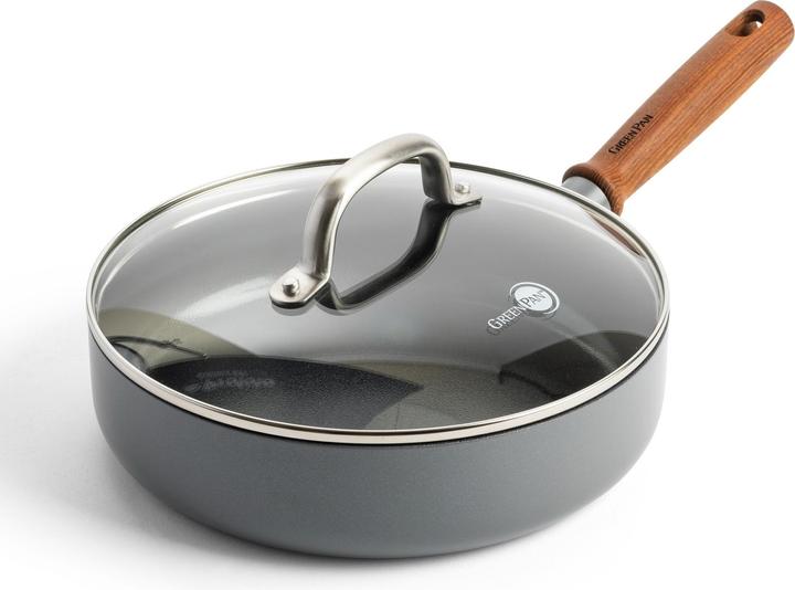Actual product image Greenpan Mayflower Pro 9-delige Pannenset met keramische antikleeflaag (24 cm, Pan set + pot set, Aluminium)
