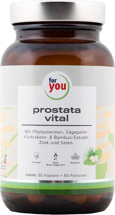 Immagine prodotto For You prostata vitale (60 Pezzo/i, Pillole, 44.50 g)