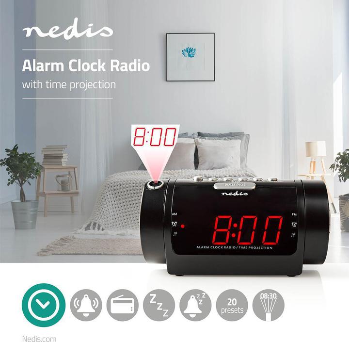 Immagine prodotto Nedis Radiosveglia digitale