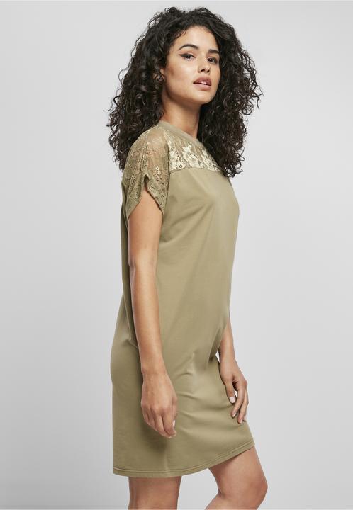 Image du produit Urban Classics Ladies Lace Tee Dress (M)