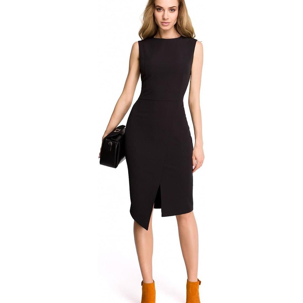Stylove, Kleider, Alltagskleid, Schwarz, (M)