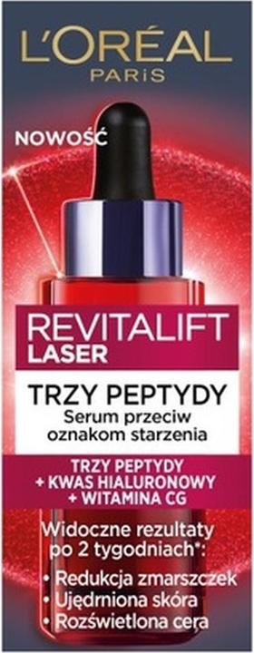 Immagine prodotto L'Oréal Paris L'Oreal Revitalift Laser Three Peptides Anti-Aging Serum 30ml (30 ml)