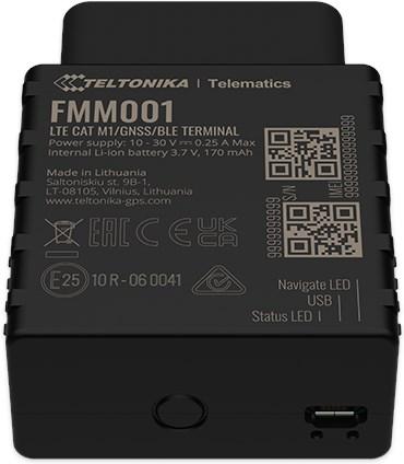 Actual product image Teltonika FMM001, 4G/LTE OBD Tracker