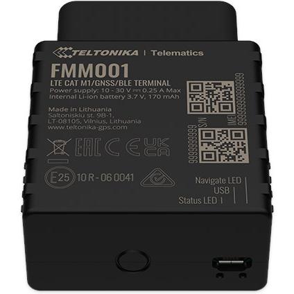 Thumbnail - Teltonika, Fahrzeug Navigation Zubehör, FMM001, 4G/LTE OBD-Tracker