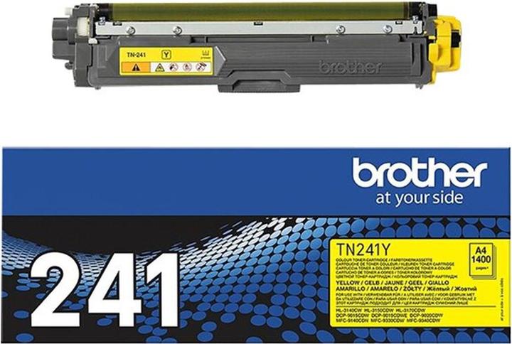 Actual product image Brother Tn-241y (Y)