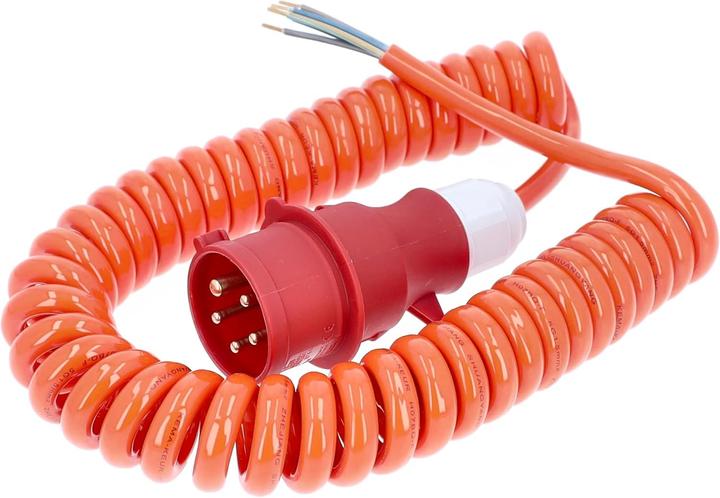 Actual product image As - Schwabe CEE connection cable spiral cable (5 m)