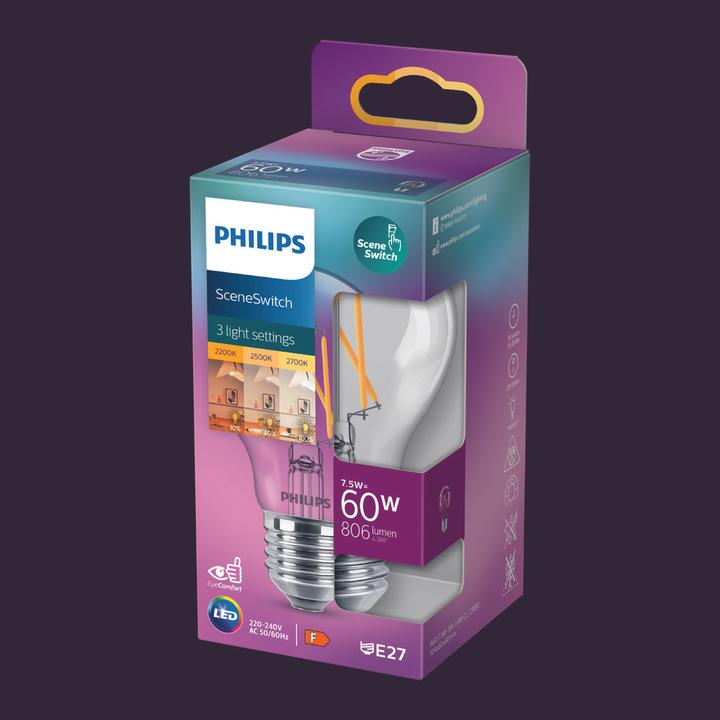 Actual product image Philips Professional LED SceneSwitch (E27, 7.50 W, 806 lm, 1 x, F)