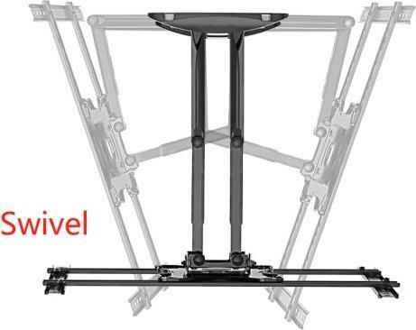 Image du produit Gembird Rotation full Motion Wall Mount (Mur, 50 kg, 40" - 80")