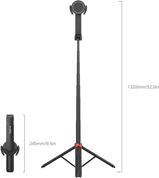 Produktbild SmallRig Portable Selfie Stick Tripod ST-25 Pro 4731 (Kunststoff)