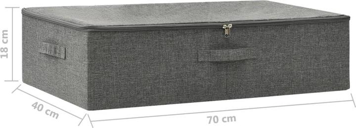 Actual product image vidaXL Aufbewahrungsbox (40 cm, 1x)
