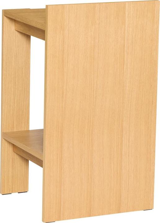 Actual product image Hübsch Merge Bedside Table Natural (37 x 37 x 70 cm)
