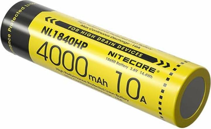 Actual product image Nitecore NL1840HP (1 pcs., 18650, 4000 mAh)
