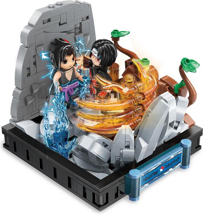 Produktbild Qman Diorama Kampf der Uchiha Brüder