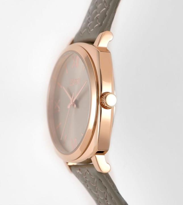 Actual product image Esprit ES ELEGANCE 36MM 3H GRAY DIAL GREY ST Wristwatch (Analogue wristwatch, 36 mm)