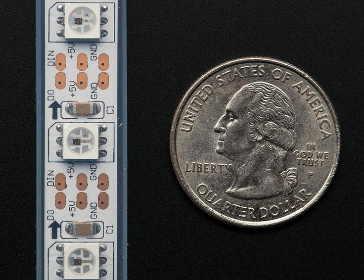 Produktbild Adafruit NeoPixel Digital RGB LED Weatherproof Strip 60 LED 4 Meter (400 cm)