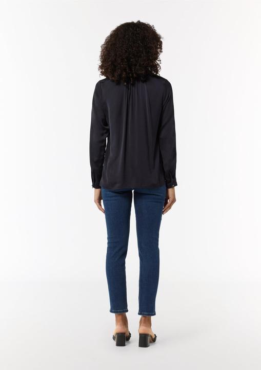 Produktbild Comma Bluse Satinierte Tunikabluse im Relaxed Fit (34)