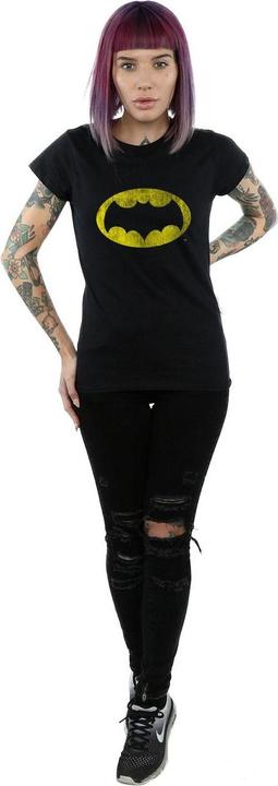 Produktbild Batman TV Serie Distressed Logo Baumwolle TShirt (M)