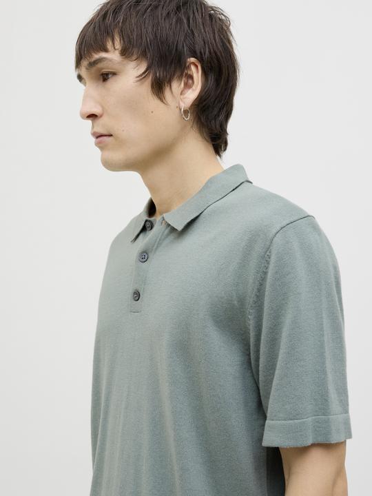 Produktbild Jack & Jones Jjeemil Knit Relaxed Polo Ss Sn (S)