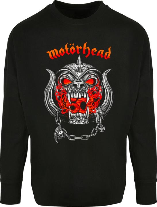 Produktbild Merchcode Motorhead - 50th Warpig Flames Oversize Longsleeve - 193777 (L)