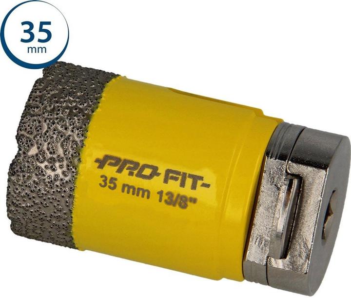 Immagine prodotto Pro-Fit Profit sega a tazza diamantata 35 mm profondità di foratura 40 mm (35 millimetri)