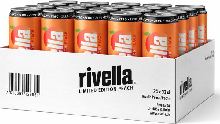 Rivella Peach Zero (24 x 33 cl)