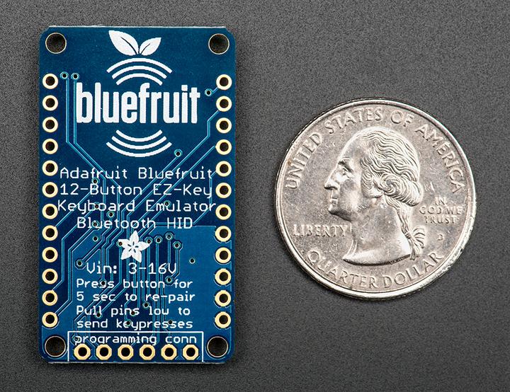 Actual product image Adafruit Bluefruit EZ-Key Bluetooth HID KB controller v1