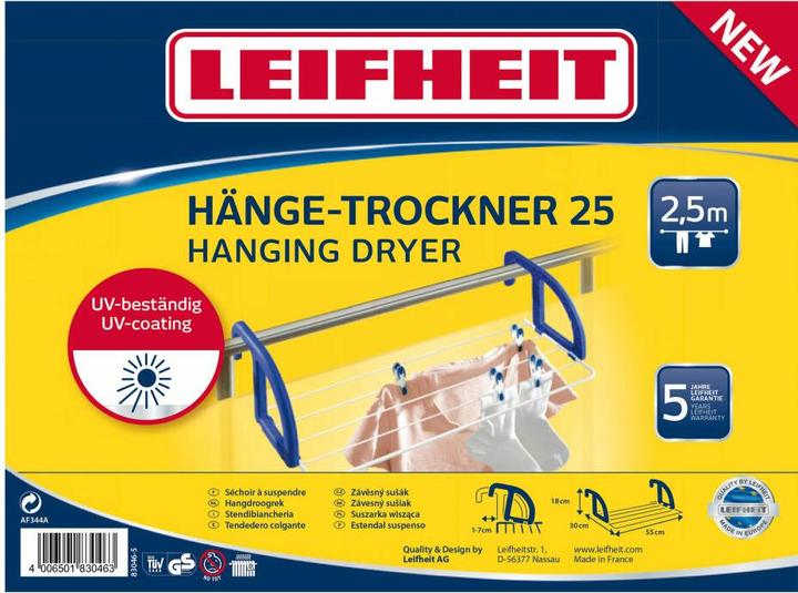 Produktbild Leifheit 83046 Steckbares Rack (2.50 m)