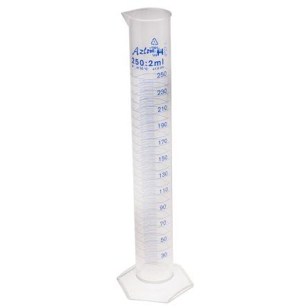 Rs Pro, Laborbedarf, TPX measuring cylinder Class A 250ml