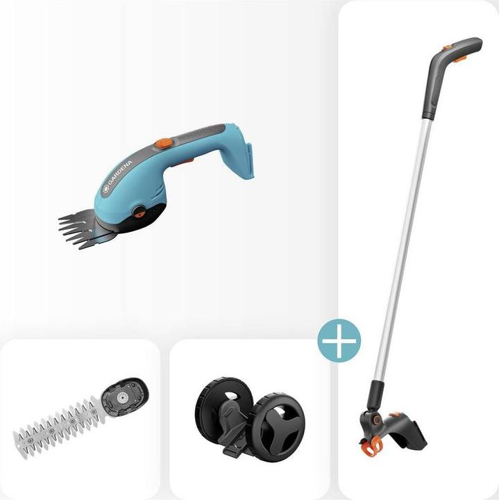 Produktbild Gardena Akku-Grasscheren-Set PowerCut 20/18V P4A solo (Akkubetrieb)