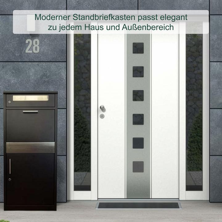 Actual product image Relaxdays mailbox