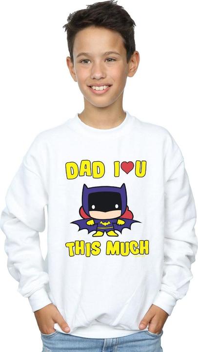 Produktbild Batman Dad I Love You This Much Sweatshirt Jungen (140, 146)