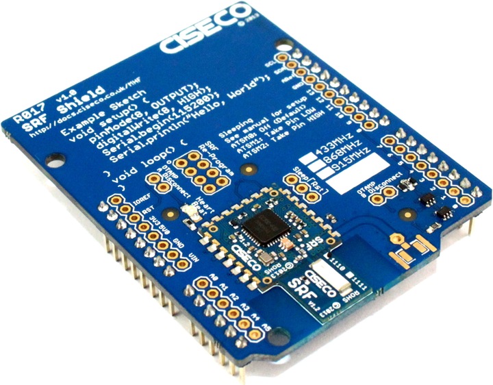 Actual product image Ciseco Ltd. Ciseco SRF shield Wireless transciever for Arduino