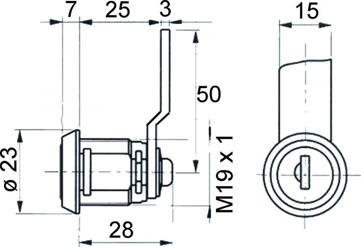 Produktbild Rohner Verschluss-Zylinder (Verschlusszylinder)
