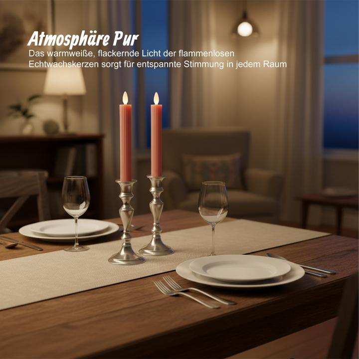 Productafbeelding Relaxdays 2x LED-Stabkerzen (2x)