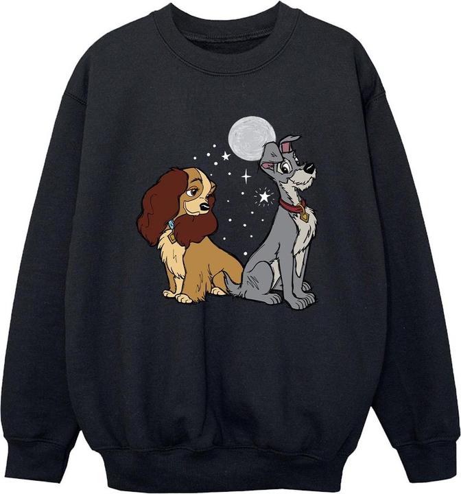 Produktbild Disney Lady And The Tramp Moon Sweatshirt Jungen (128)
