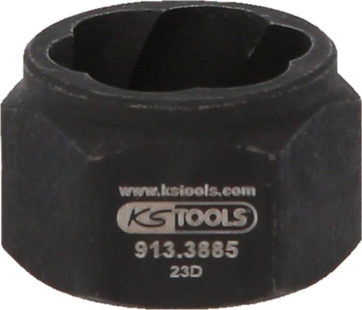 Actual product image KS Tools Spiral profile socket nut, M13