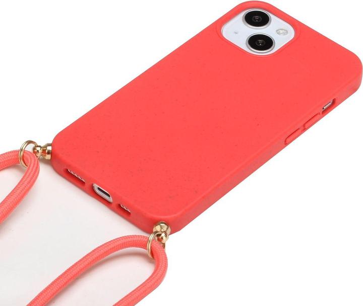 Produktbild König Design Handykette Hülle Handy Schutz für Apple iPhone 15 Case Cover Bumper Etuis Kette