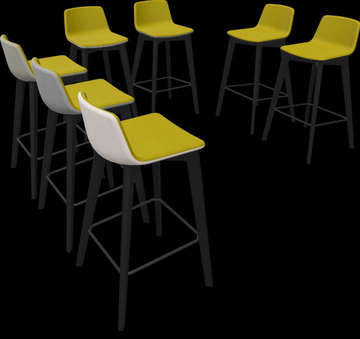 Immagine prodotto Narbutas Sgabello da bar Twist & Sit