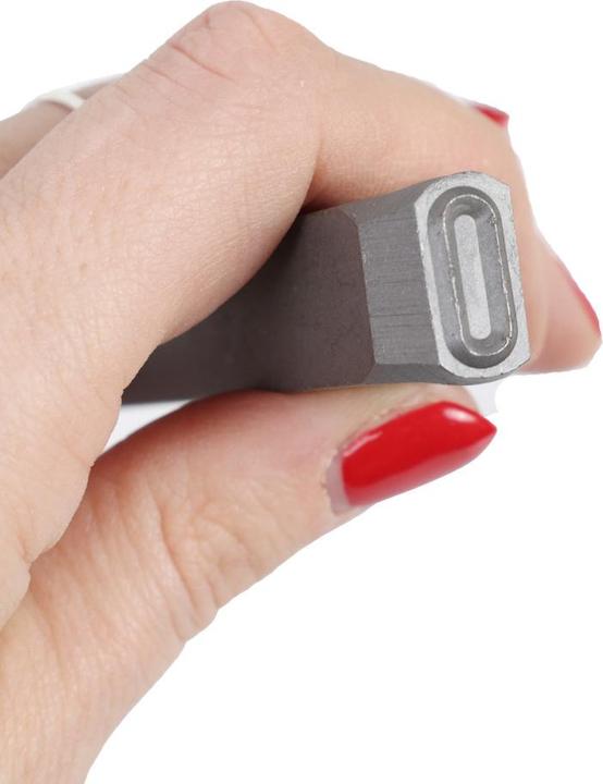 Produktbild Dönges Handschlagstempelsatz angespitzt, 9-teilig, Zahlen 0-9, Schrifthöhe 4 mm