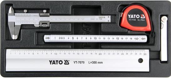 Actual product image Yato Measuring Tools 5pcs Set