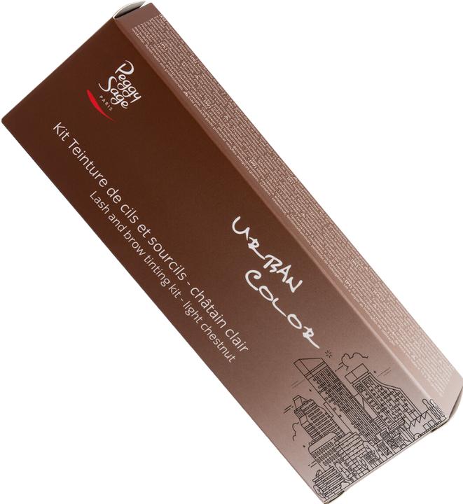 Actual product image Peggy Sage Eyelash And Eyebrow Tint Kit Light Brown (Tan)