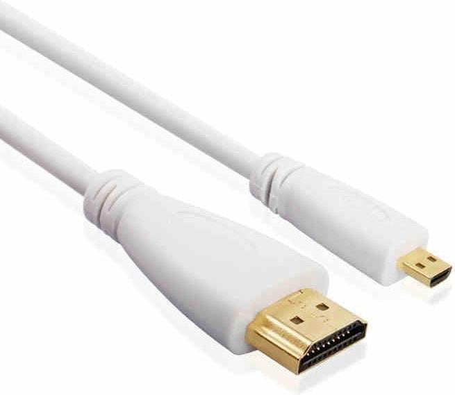 Produktbild Raspberry Pi Official cable Micro-HDMI to HDMI White, 1m