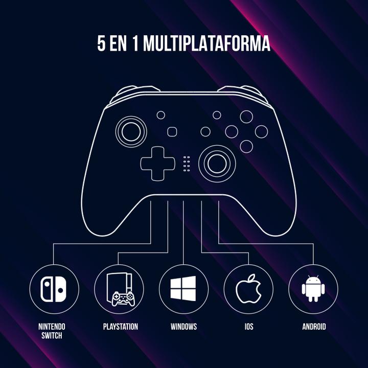 Immagine prodotto Lorgar Gamepad GP510 Android/Nintendo/PC/PS3 Senza fili (PC, Android, PS3, Switch)