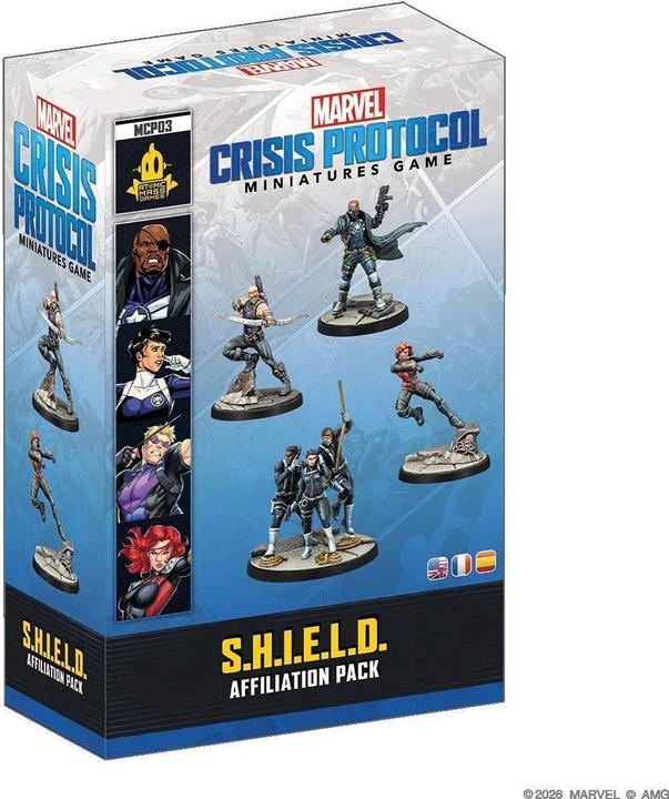 Produktbild Atomic Mass Games Marvel Crisis Protocol - S.H.I.E.L.D. (Spanisch, 2 Spieler)