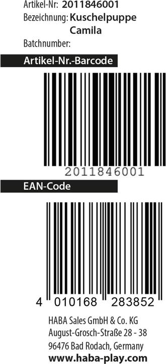 Produktbild Haba Camila