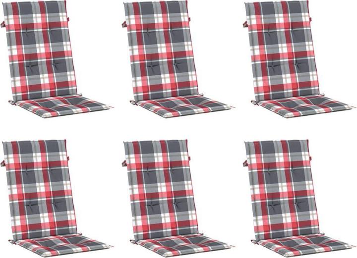 Produktbild vidaXL Gartenstuhlauflage für Hochlehner (120 x 50 cm)