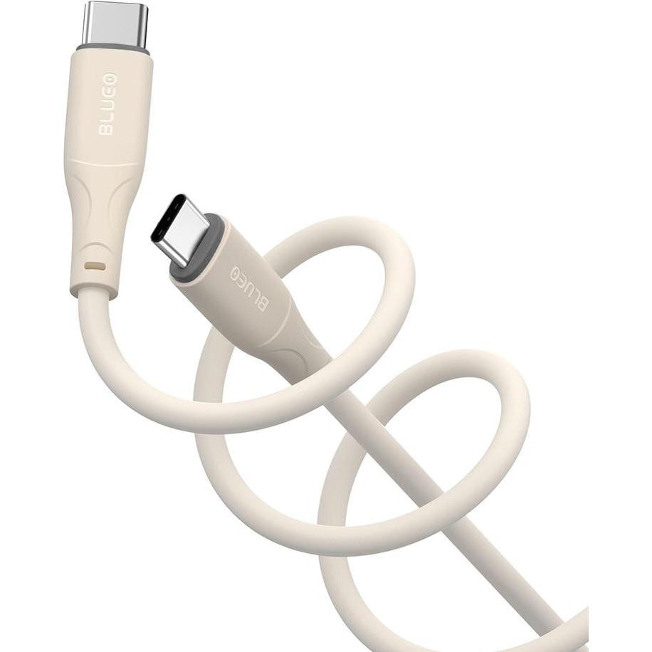 Blueo - Ape Lengend Cable - Type-C to Type-C, Fast Charging, 1.5m - Grey (1.50 m), Cavo USB