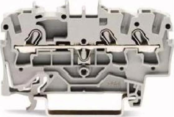 Produktbild Wago DIN RAIL TERMINAL 3 X 2,5 MM2 GREY