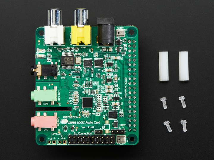 Produktbild Cirrus Logic Raspberry Pi Audio Card